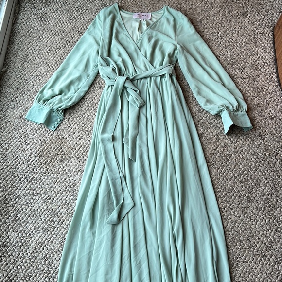 JessaKae Dresses & Skirts - Jessakae Chiffon Long Dress Wedding Party Formal Prom Romantic Small